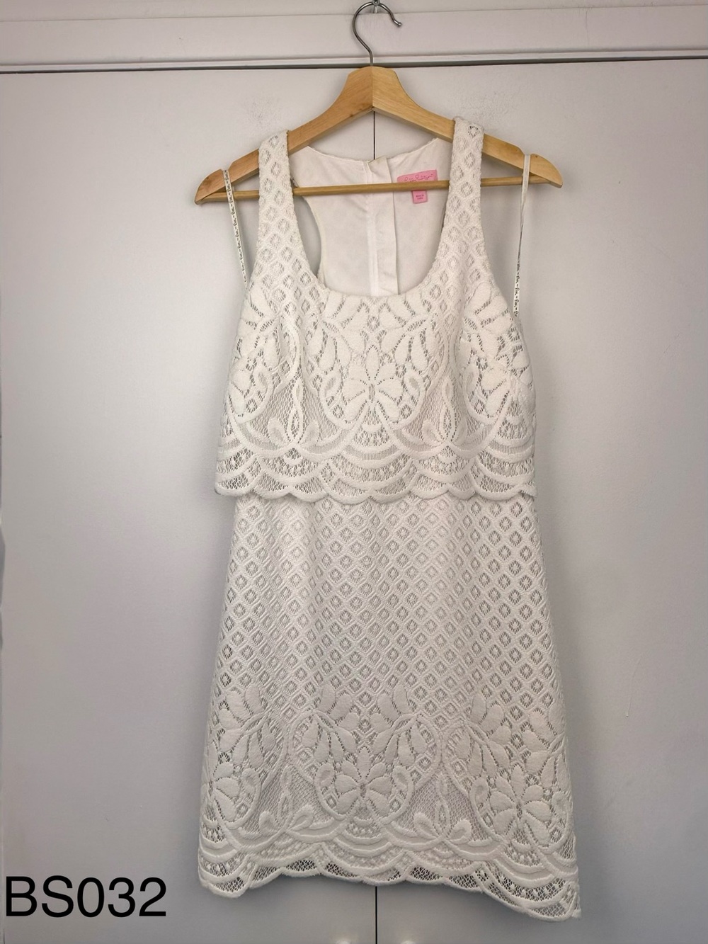 Lilly Pulitzer Stelle White Lace Dress Size S MSRP $188